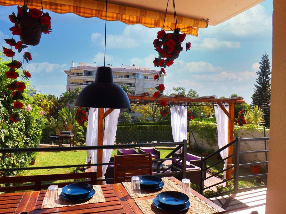 בנאלמדנה Casa Familiar Para 10 Con Jardin, Bbq, Terraza, Piscina Y Playa Cerca מראה חיצוני תמונה